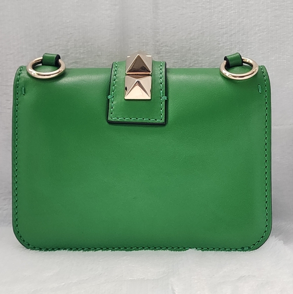 Valentino Garavani Studded Leather Chain Handbag Mini - Picture 2 of 12